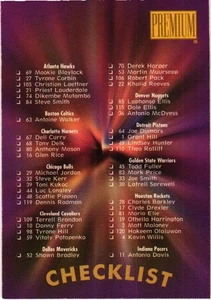 1997-98 SKYBOX PREMIUM BASKETBALL BASE SINGLES COMPLETE YOUR SET PICK YOUR CARD - Picture 1 of 200