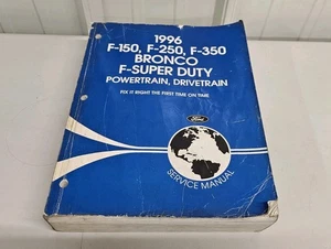 1996 Ford F-150 F-250 F-350 Super Duty Truck Service Wiring Diagram Manual Vol 2 - Bild 1 von 11