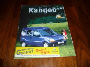 Brochure Renault Kangoo 03/1998 - Foto 1 di 1