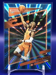 2021-22 Donruss #178 Chris Paul Holo Teal Laser - Bild 1 von 2