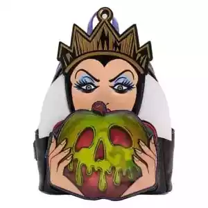 Disney Loungefly Evil Queen Villains Scenes Mini Rucksack Lenticular Apple - Bild 1 von 8