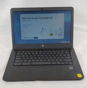 HP ChromeBook 14A G5 14" AMD-9120C 1.6GHz 4GB Ram 16GB eMMC Chrome - Picture 1 of 3