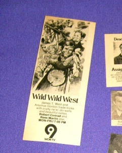 The Wild Wild West on 7 VHS Videotapes (45 Episodes) Robert Conrad & Ross Martin - Imagen 1 de 2