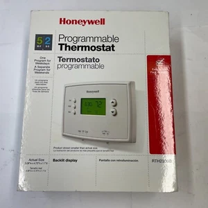 Honeywell Termostato Programmabile 5-2 Giorni con Retroilluminazione, RTH2300B Usato in Scatola - Foto 1 di 12
