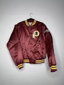VINTAGE Chalk Line Mens Football Redskins NFL Varsity Jacket Size M - Picture 1 of 7