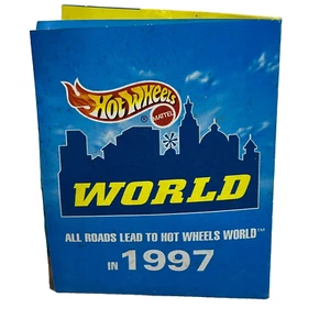 Hot Wheels World 1997 Werbeprospekt Alle Straßen führen zur Hot Wheels Welt - Bild 1 von 4