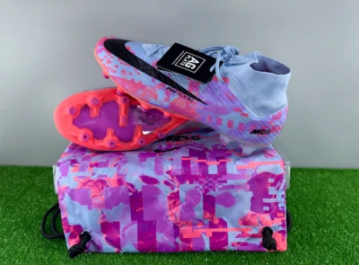 Nike Zoom Mercurial Superfly 9 MDS AG Elite US13 UK12 Multicolor boots Cleats me - Image 1 of 4
