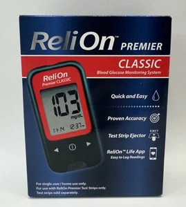 ReliOn Premier Classic Blutzuckermesssystem kostenloser Versand - Bild 1 von 6