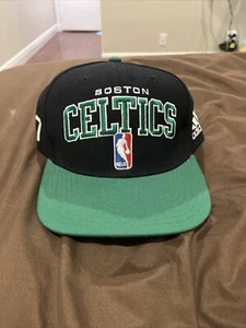 Boston Celtics Adidas NEW Authentic Snapback Hat NBA Cap - Picture 1 of 4