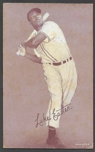 1947-66 EXHIBIT SUPPLY COMPANY Luke Easter CLEVELAND INDIANS VG (Stain) A - Picture 1 of 2