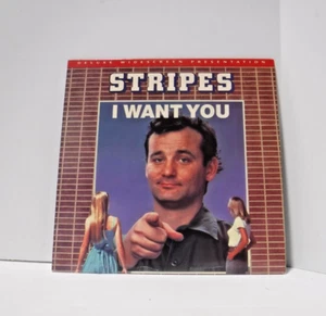 Stripes Bill Murray Harold Ramis 1981 Movie Laserdisc 072823ASR - Picture 1 of 2