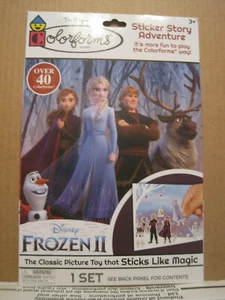 Disney Frozen II~Colorforms Sticker Adventure~3 Scenes - 45 Colorforms~New~LBDE5 - Picture 1 of 4