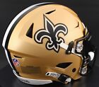 New Orleans Saints Nfl Riddell Speedflex Authentic Gameday Football Helmet