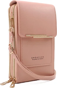 Small Cell Cross Body Purses for Women Mini Shoulder Handbags Zipper Crossbody B - Picture 1 of 6