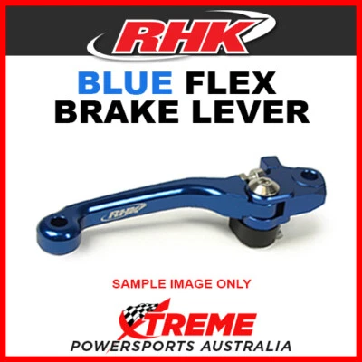 RHK Yamaha YZ426F YZF426 2001-2002 Front Brake Blue Flex Lever FBL52-B - Image 1 of 2