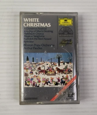 Boston Pops & Arthur Fielder, White Christmas, Cassette Tape 1976 Foto 1 de 4