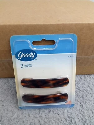 VTG Goody Hair (2) Barrettes 2.5 In 2000s Y2K Foto 1 de 4