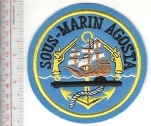U-Boot Frankreich Marine SSK Agosta Diezel Angriff U-Boot Marine Ecusson du Sous- - Bild 1 von 1
