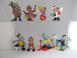 Bully 8 x ÄFFLE und PFERDLE Bullyland Comic Figuren SWR Werbefigur Figur Radio - Bild 1 von 9