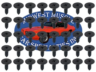 Tornillos de riel de moldura de ventana de puerta impermeabilizante de goma para techo Ford 40 piezas Foto 1 de 4