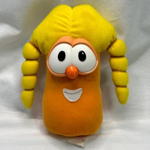 Vintage Fisher Price VeggieTales Plush Talking Laura Carrot Works 1999 - Picture 1 of 13