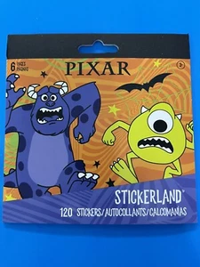 LIBRO DE PEGATINAS DISNEY PIXAR STICKERLAND 6 PÁGINAS 120 PEGATINAS  - Imagen 1 de 3