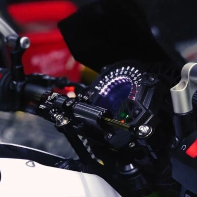 PARA Yamaha MT-09 MT09 FZ09 FZ-09 Amortiguador de dirección Estabilizador Soporte Kit de montaje Foto 1 de 4