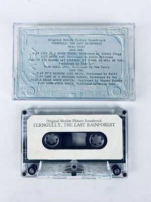 Ferngully The Last Rainforest  Soundtrack Cassette Tape PROMO *TESTED* - Image 1 of 3