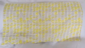 West Elm Yellow Gray King Size Pillow Sham - Picture 1 of 1