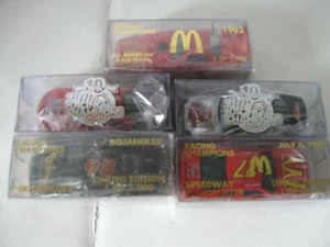 Racing Champions Mini Cars Set of Five Cars Limited Edition - Picture 1 of 1