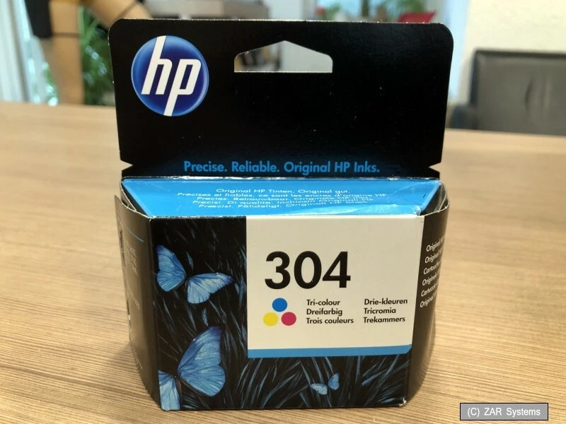 HP 304 Farbe N9K05AE Original Druckerpatrone Ink für HP DeskJet, Envy, NEU, OVP - Bild 1 von 1