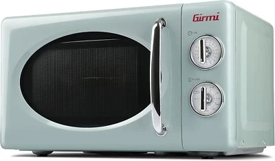 Girmi Forno a cottura microonde 20 lt FM21 Retrò Vintage Verde grill timer Rotex - Immagine 1 di 4