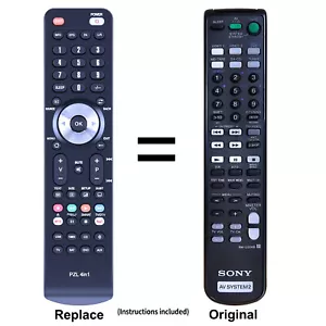 RM-U306B Remote Control For Sony AV System STR-DE497 STR-DE597 STRDE497 STRDE5 - Picture 1 of 7
