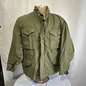 Abrigo Chaqueta de Campo Vintage M-65 Ejército de Estados Unidos OG-107 Militar Vietnam Mediano Corto? - Imagen 1 de 17