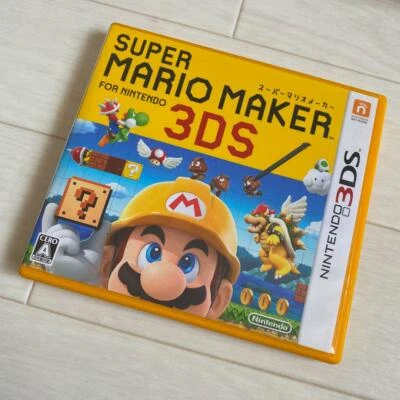 Super Mario Maker Nintendo 3DS Used Japan 2016 Action Game Boxed Tested Working - Image 1 of 3