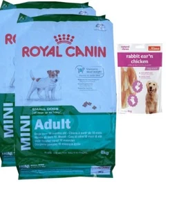 2x8kg Royal Canin Mini Adult Hundefutter + 80g Fleischsnacks - Bild 1 von 1