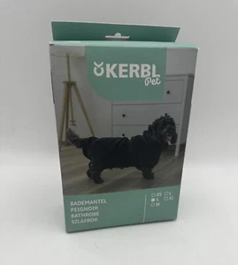 Albornoz Kerbel Pet para perros - tamaño pequeño - negro *NUEVO* - Imagen 1 de 3