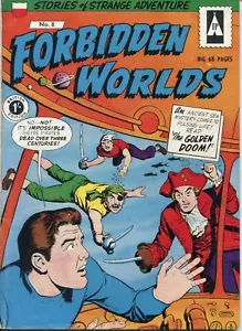 Forbidden Worlds # 8, UK edition, High grade - Imagen 1 de 1