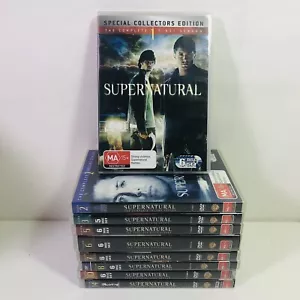Supernatural Seasons 1,2,3,5,6,7,8,10,14 VGC - Region 4 - Free Postage - Bild 1 von 10