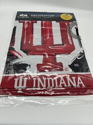 Indiana Hoosiers Garden Flag Two Sided 12.5" X 18" Justin Patten NCAA - Image 1 of 4