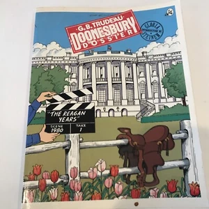 G.B. Trudeau Doonesbury Dossier The Reagan Years Soft Cover 1984 - Picture 1 of 2