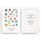 Save the Date Karten zur Hochzeit – Einladungskarten Hochzeitseinladungen Aquare