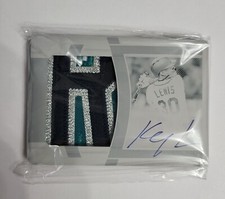 2020 Panini National Treasures Kyle Lewis Rookie Of The Year Printing Plate 1/1