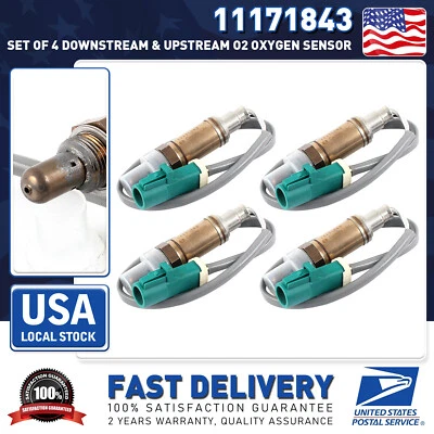 11171843 For 2001-05 Ford Explorer Sport Trac 4× O2 Oxygen Sensor Down/ Upstream Foto 1 de 4