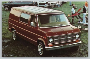 Ford Econoline Van 1977 - Automobil Werbe Postkarte - Bild 1 von 2