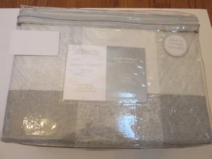 Dormisette Luxury German Cotton Flannel 4P king Sheet set Buffalo plaid - Picture 1 of 4