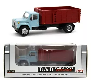 2022 1:64 SpecCast 1980s INTERNATIONAL S1954 GRAIN TRUCK *BLUE & RED* NIB! - Picture 1 of 5