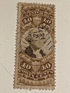 US STAMP POSTAGE REVENUE SCOTT #R141 - Picture 1 of 2