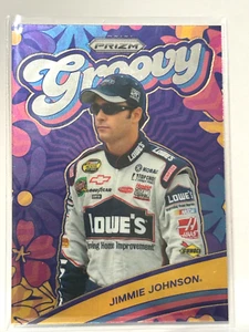 JIMMIE JOHNSON 2024 PANINI PRIZM RACING NASCAR GROOVY INSERT #22 BASE - Picture 1 of 2