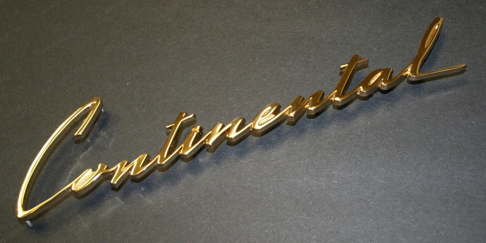 1960 Lincoln Continental Mark V Gold Fender Nameplate Script NEW COLB-16098-A Foto 1 de 1